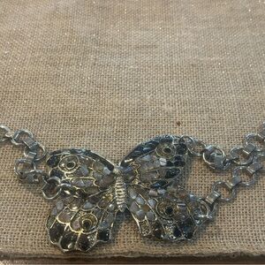Vintage Bebe Butterfly chain belt